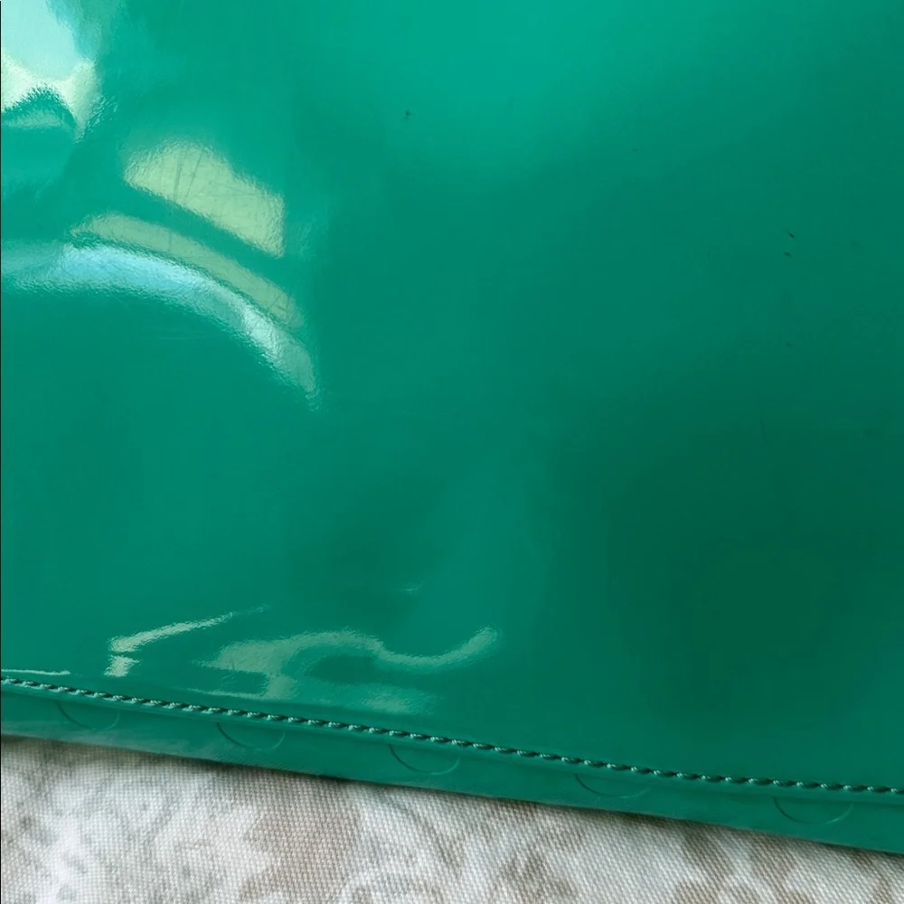 Kate Spade Turquoise Glossy Tote - Picture 13 of 13